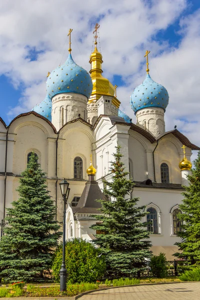 Blagoveshchensky собор у на Казанського Кремля — стокове фото