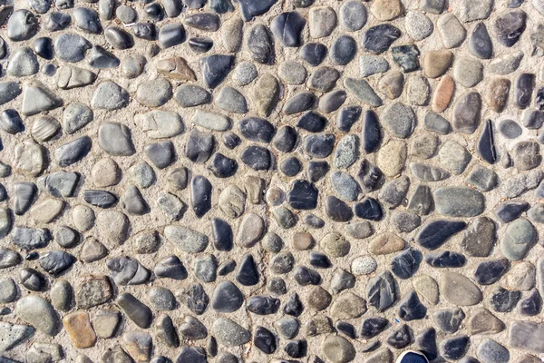 Vintage renkli taş duvar ile arka plan