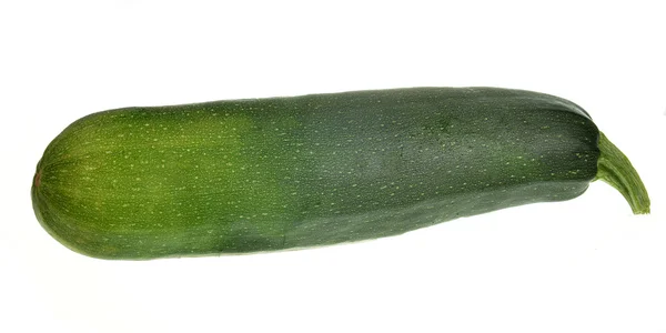 Frische Zucchini auf weißem Hintergrund — Stockfoto