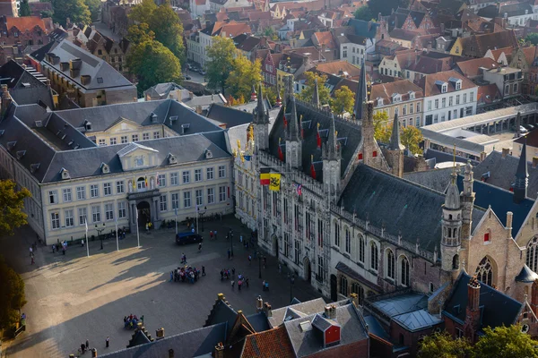 View from above the top of Belfry — Stock Photo, Image