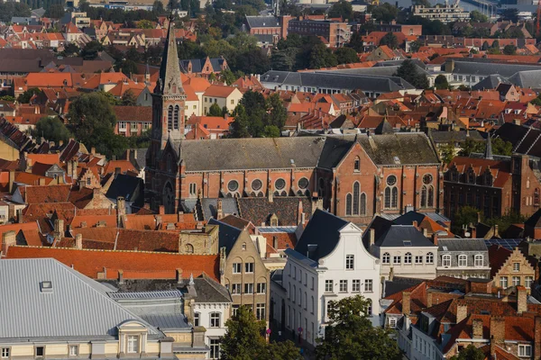 View from above the top of Belfry — Stock Photo, Image