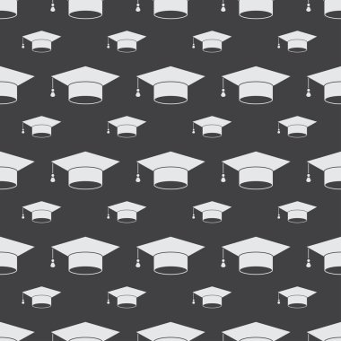 Mezuniyet kapaklar sorunsuz arka plan