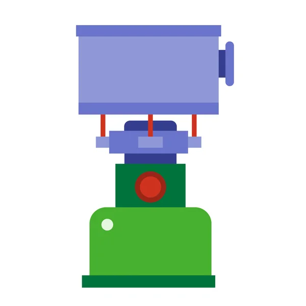 Кемпінг Газова плита значок — стоковий вектор
