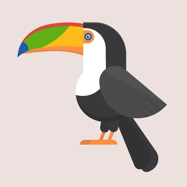 Toucan madár ikon — Stock Vector