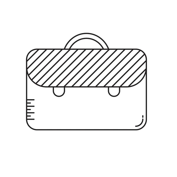 Ikona liniowej torebka — Wektor stockowy