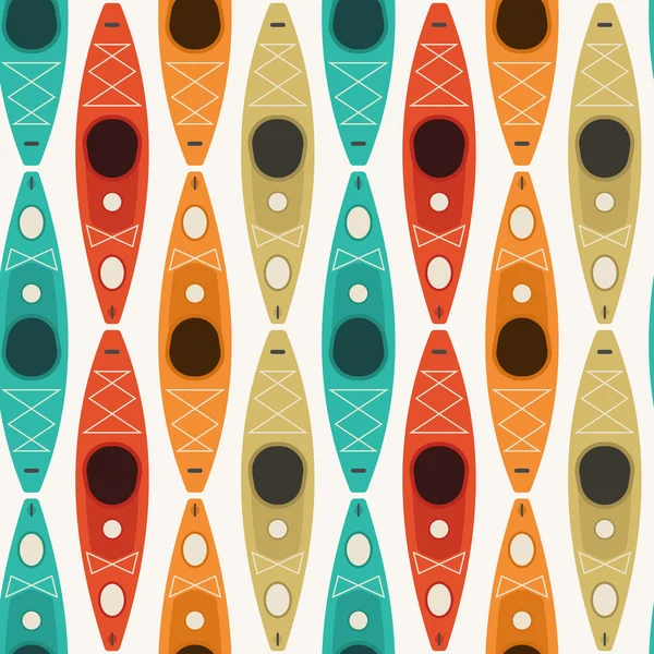 Kayak ve Seamless Modeli kürek çekmeye