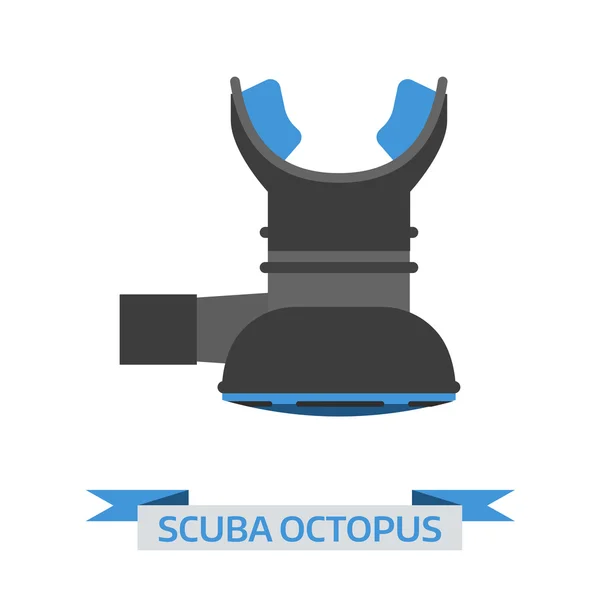 Regulador de buceo Octopus — Foto de Stock