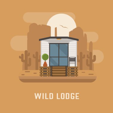 Vahşi Lodge berduş yurdu