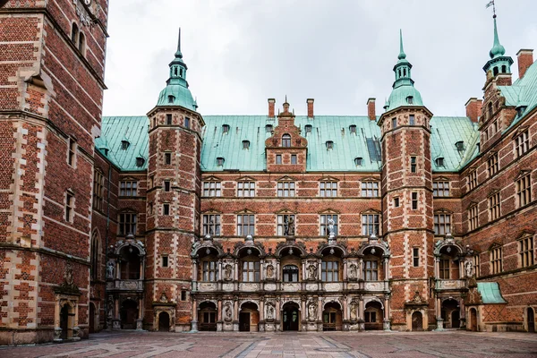 Frederiksbork Palace Jardim Interior — Fotografia de Stock