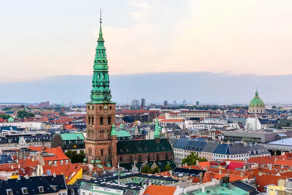 Linha do horizonte da cidade de Copenhaga — Fotografia de Stock