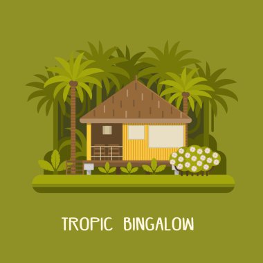 Orman Bungalow arka plan