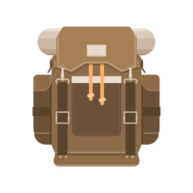 turist sırt çantası simgesini