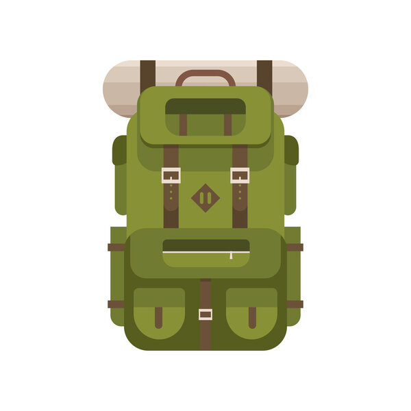 Tourist Backpack Icon