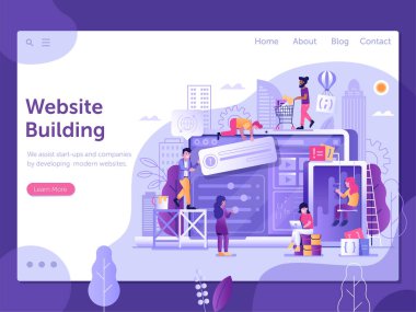 Yapım Altında Web Sitesi Sayfa Şablonu