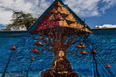 Grenoble Graffiti Sokak Sanat Duvarı