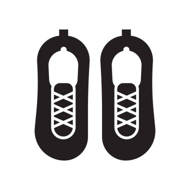 Gündelik Ayakkabılar Üst Görünüm Simgesi