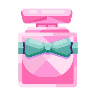 Parfüm Şişesindeki Tuvalet Suyu Düz Simgesi