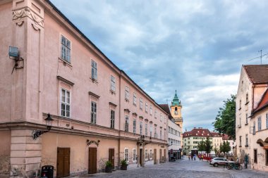 Bratislava Eski Şehir Ortaçağ Sokağı