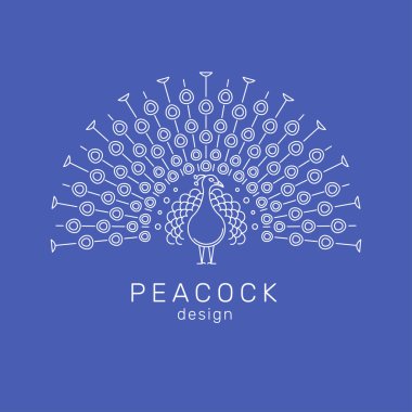 Tavuskuşu logosu öğeleri.