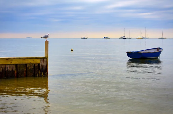 Dia calmo na baía — Fotografia de Stock