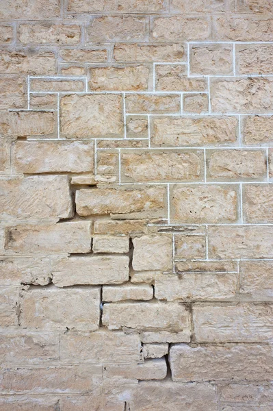Грубе кам'яною стіною — стокове фото