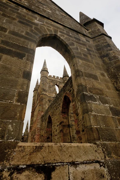 Gotische mittelalterliche Burg — Stockfoto