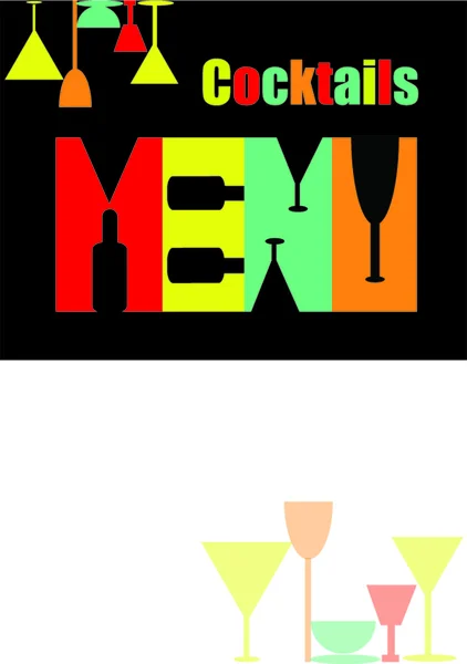  Kokteyl menü çubuğu