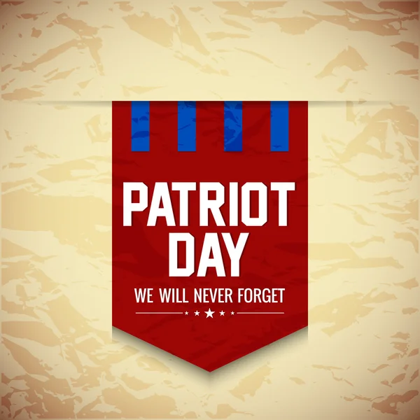 Patriot Day Abstract — Stock vektor