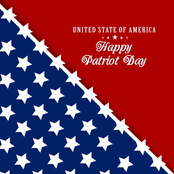 Patriot Day Abstrak - Stok Vektor