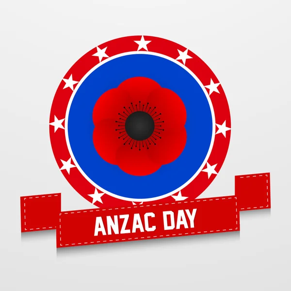 Anzac Day abstrakt — Stockový vektor