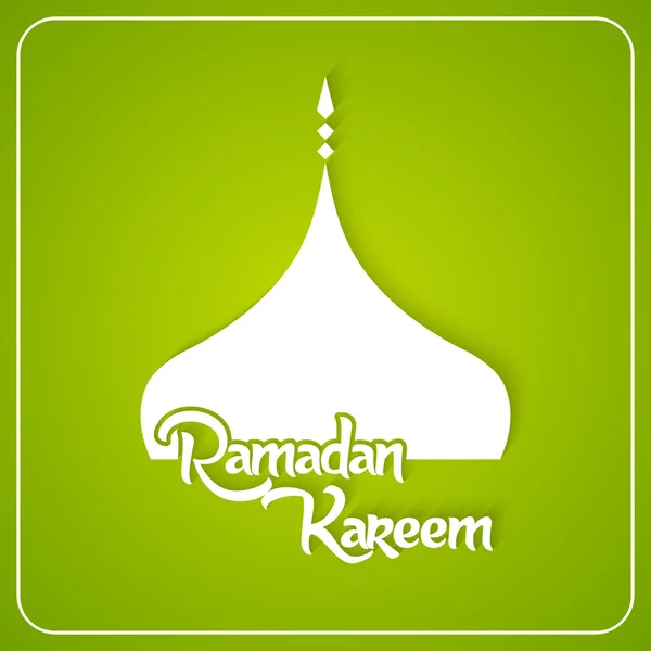 Ramadan Kareem streszczenie — Wektor stockowy