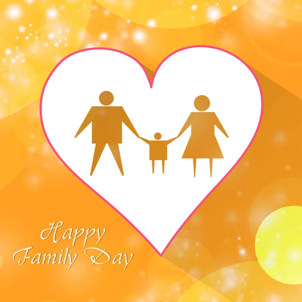 Happy Family Day — Stock Vector