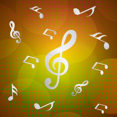 Müzik soyut veya arka plan