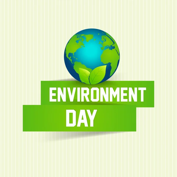 Giornata mondiale dell'ambiente — Vettoriale Stock