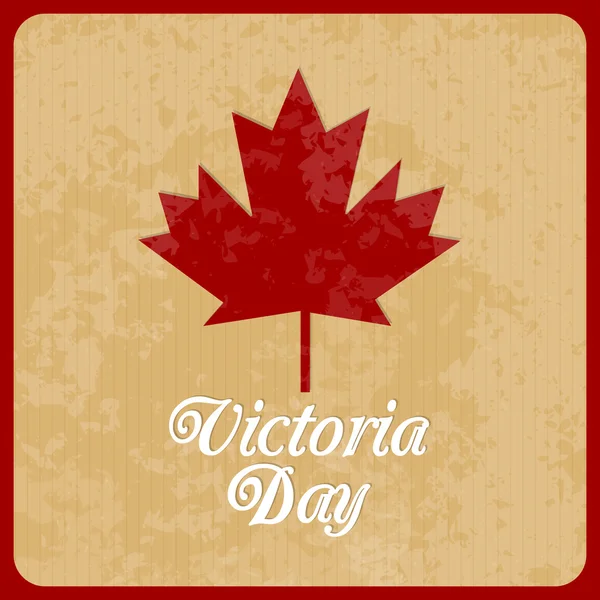 Giorno di Victoria Canada — Vettoriale Stock