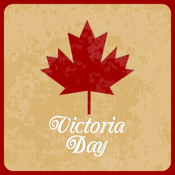 Victoria Day Canada — Stock Vector