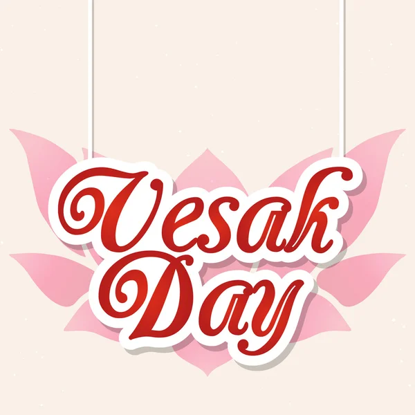 Fondo del día de Vesak — Vector de stock