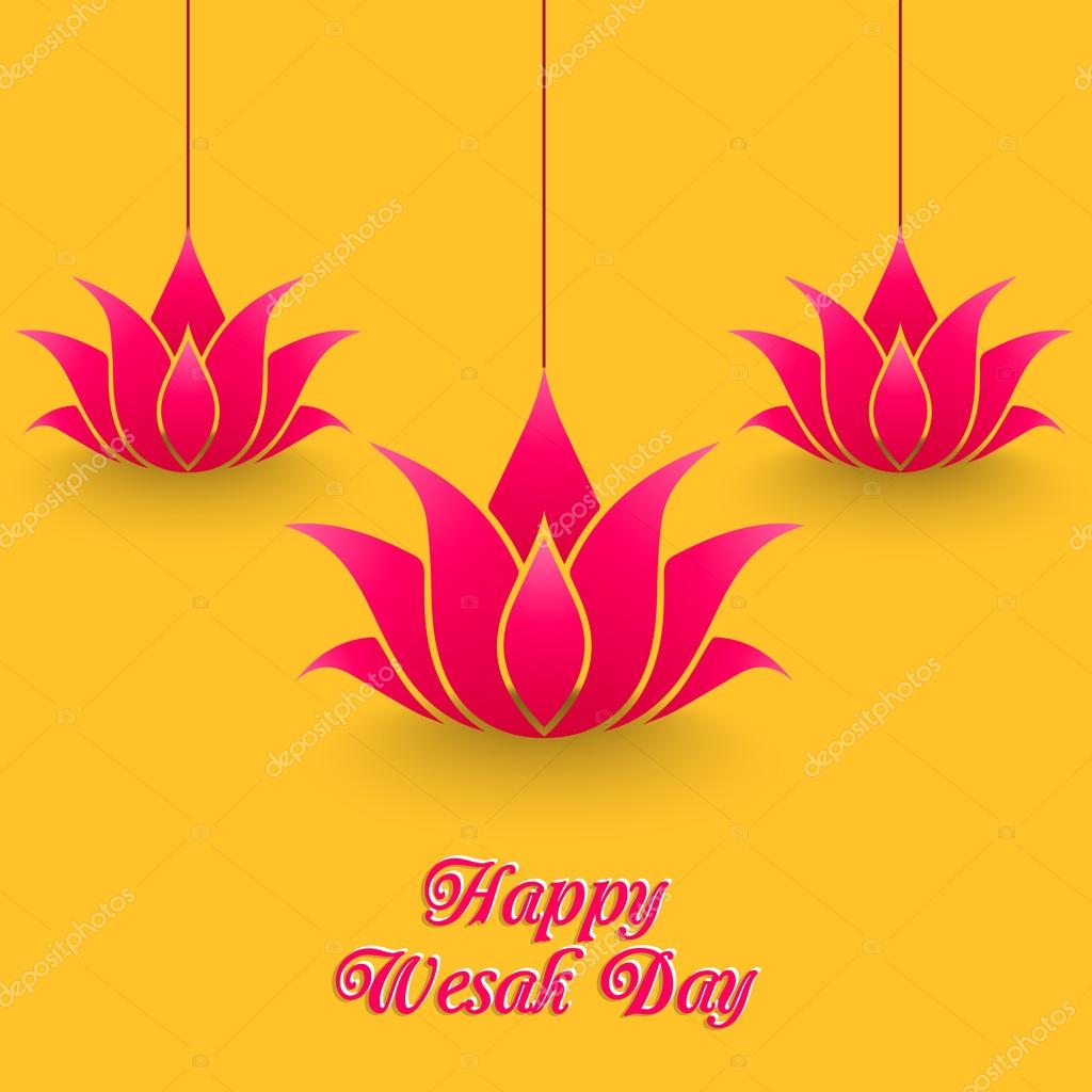 Wesak Day Background Stock Vector Image By C Awdsin Gmail Com 112164086
