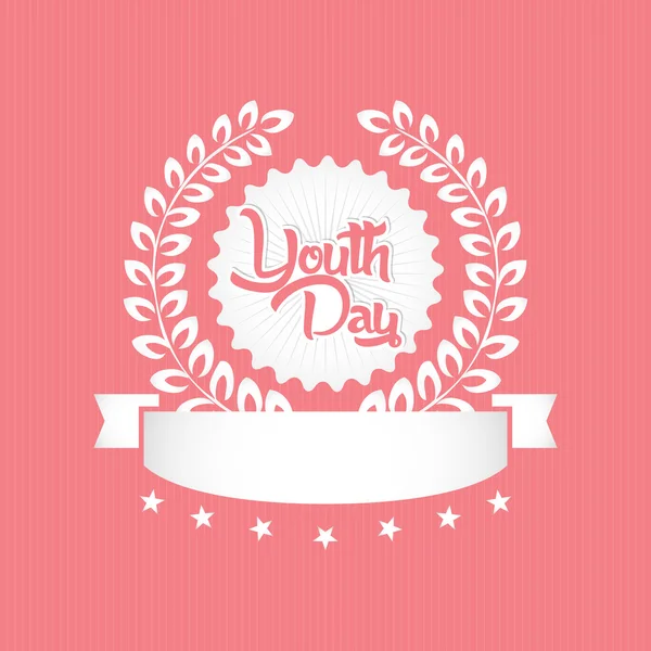 Youth Day Background. — Stock Vector