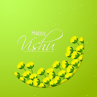 Mutlu Vishu arka plan