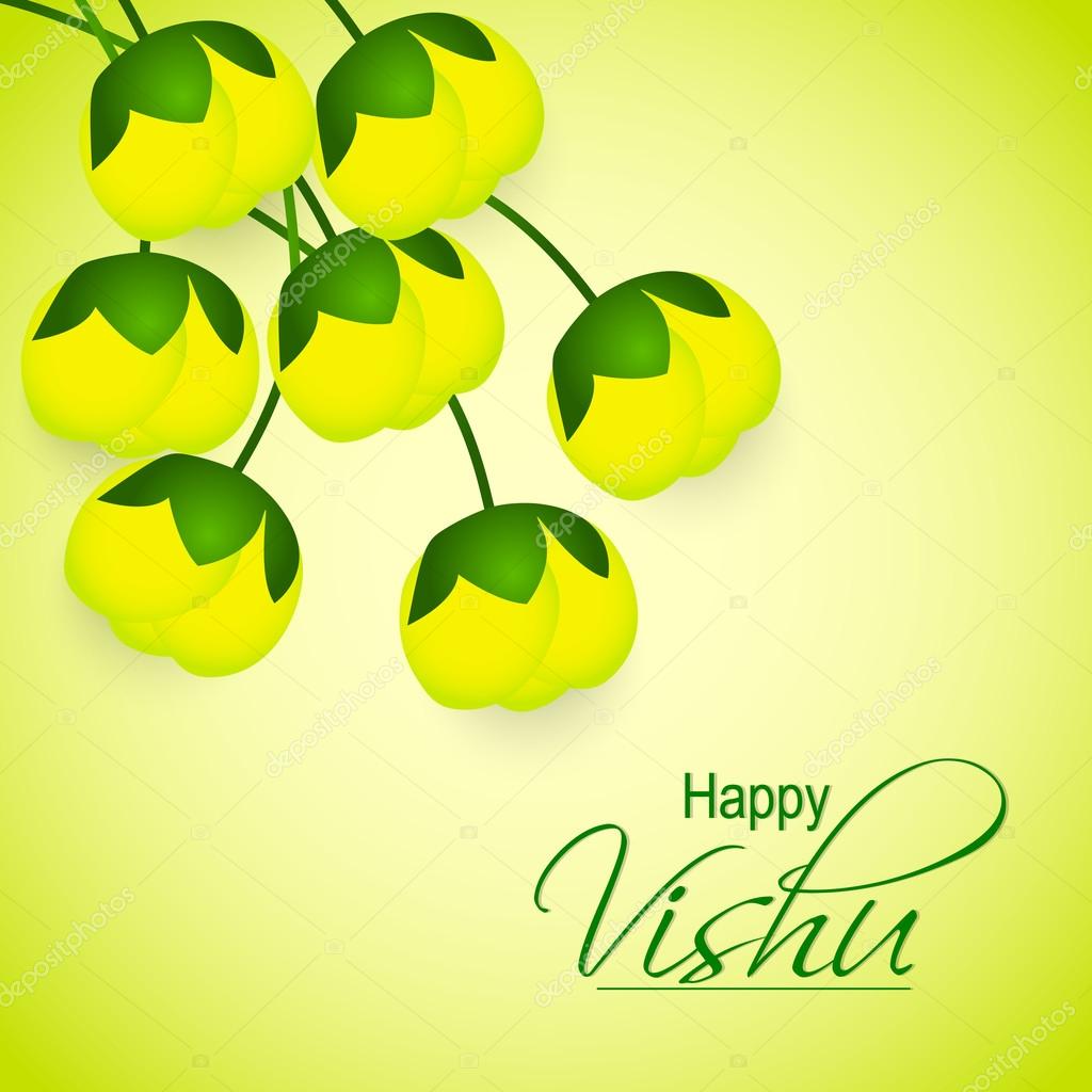Happy Vishu Background Stock Vector Image by © #112201524