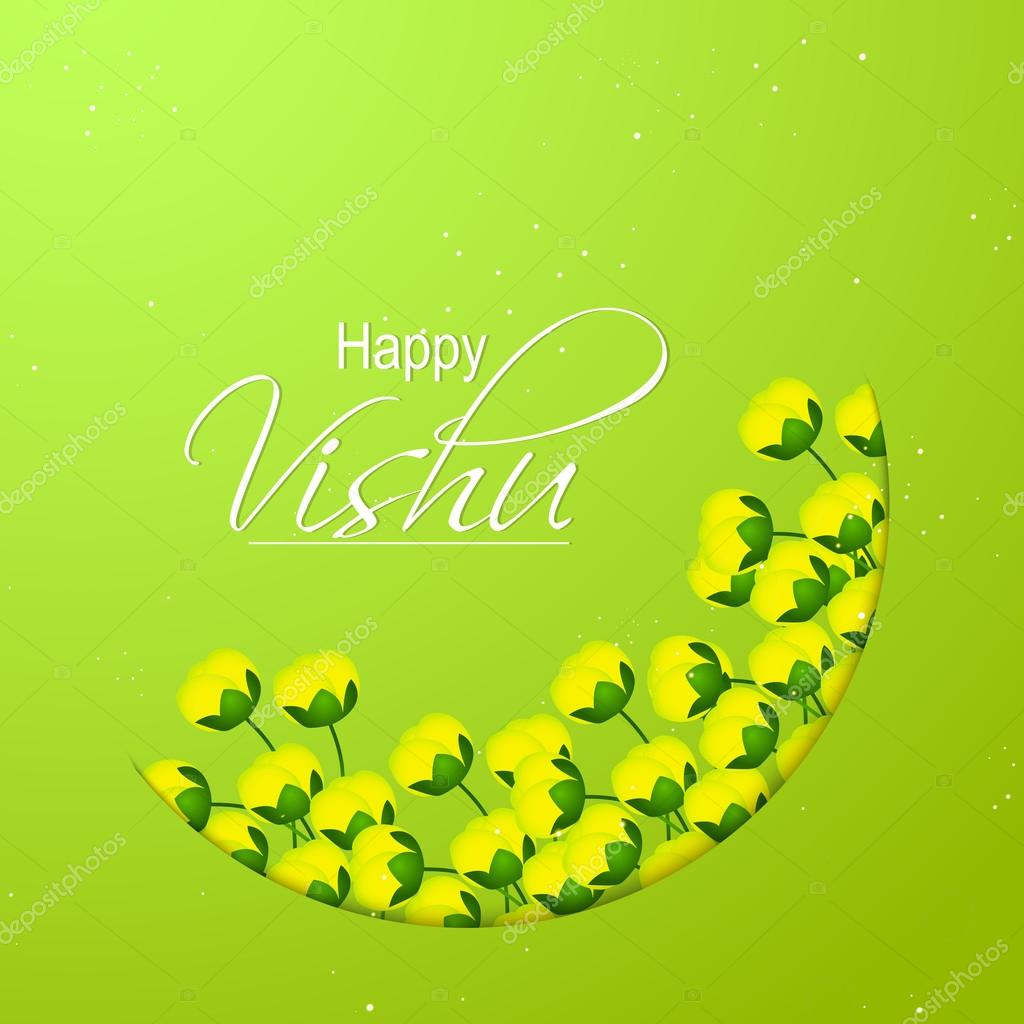 Happy Vishu Background Stock Vector Image by © #112201684