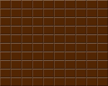 Çikolata kahverengi soyut kiremit kareler