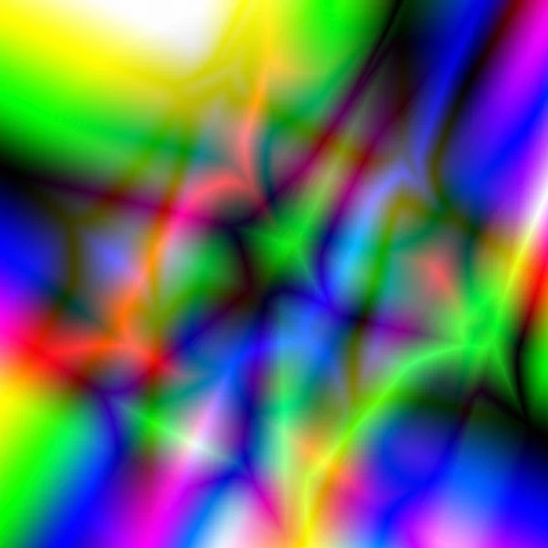Regenbogen Hintergrund abstrakte glühende Linien — Stockfoto
