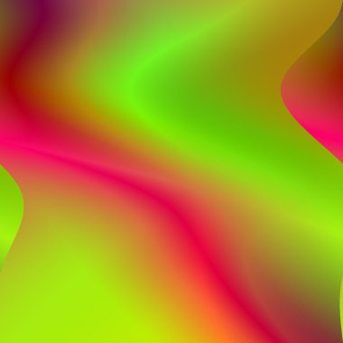 gökkuşağı arka plan soyut parlayan çizgiler. kareler, dalgalar, farklı renklerin bir sürü daire