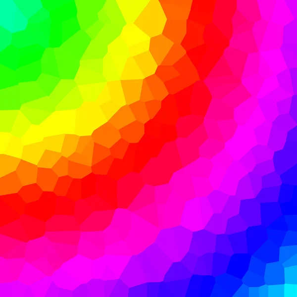 Regenbogenfarbenes Muster, Dreiecke, — Stockfoto