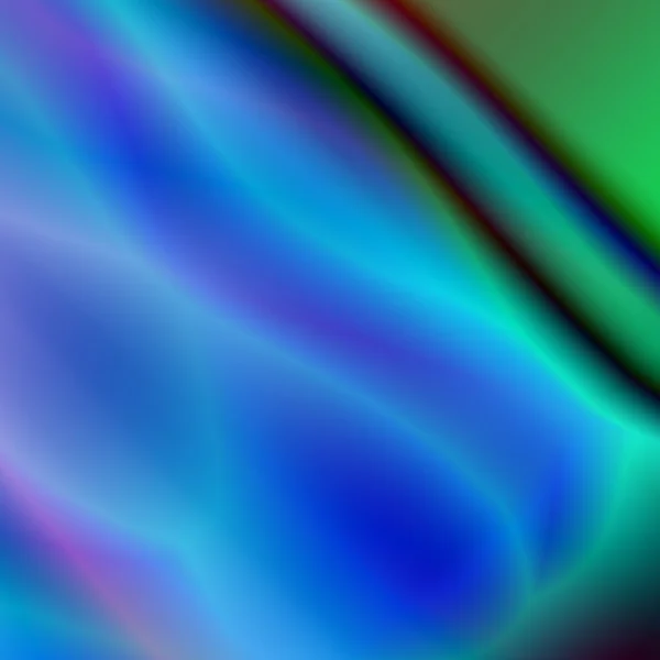 Blaue abstrakte glühende Linien der Wassersimulation. Pool, Welle — Stockfoto