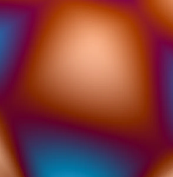 Blauer und brauner abstrakter Hintergrund mit leuchtenden Linien. Kreise Quadrate, Wellen, viele verschiedene Farben — Stockfoto