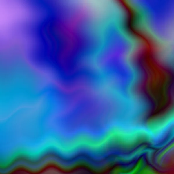 Сині абстрактні сяючі лінії моделювання води. басейн, хвиля — стокове фото