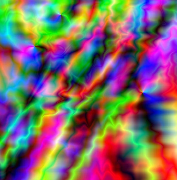 gökkuşağı arka plan soyut parlayan çizgiler. kareler, dalgalar, farklı renklerin bir sürü daire